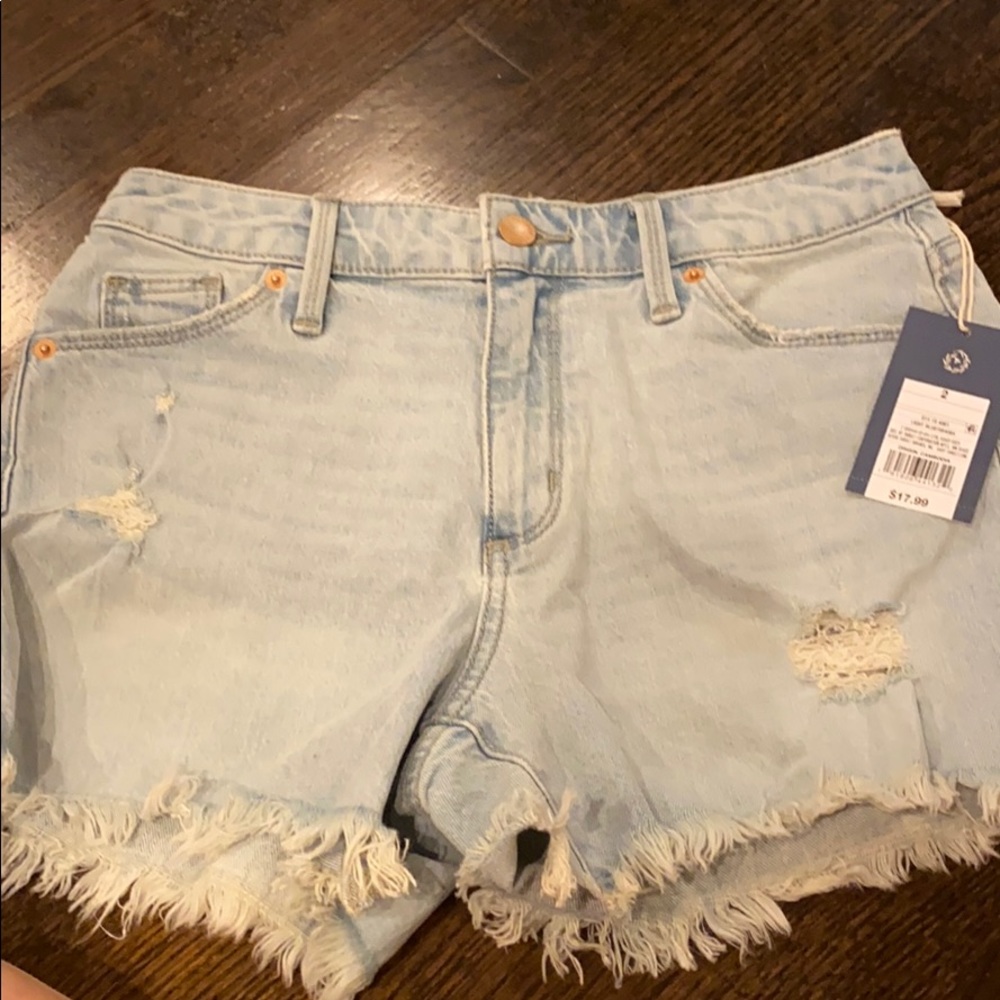 Brand new jean shorts